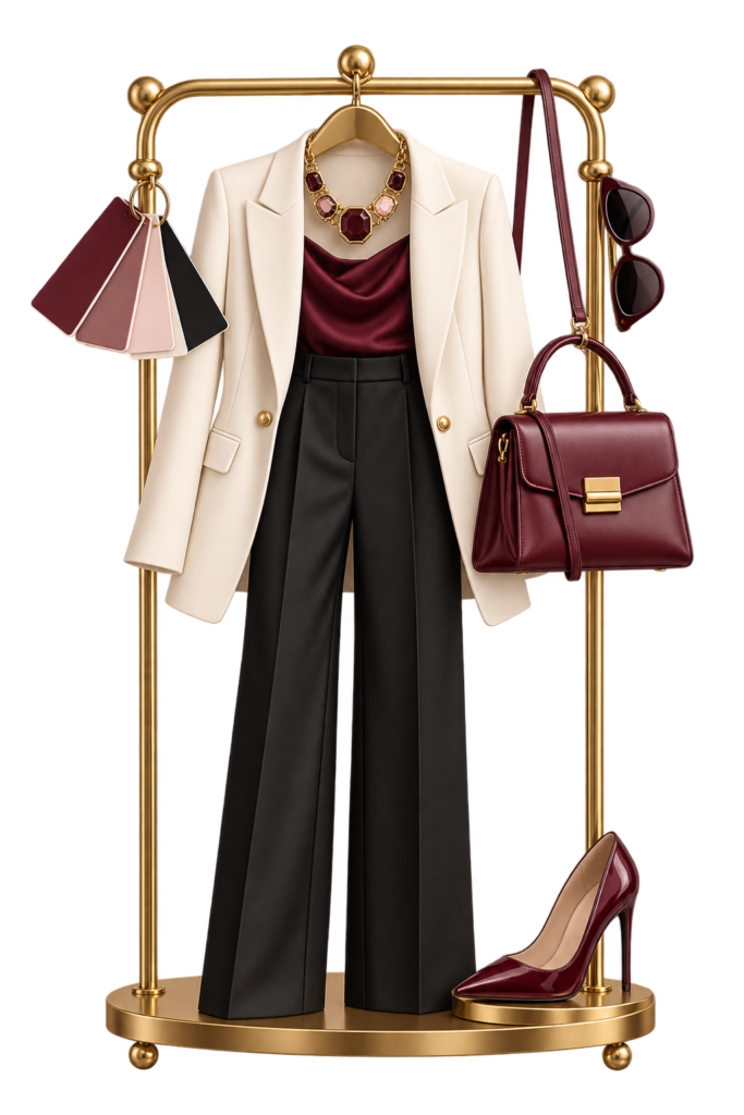 Tailor earning from blouse and suit orders after the course